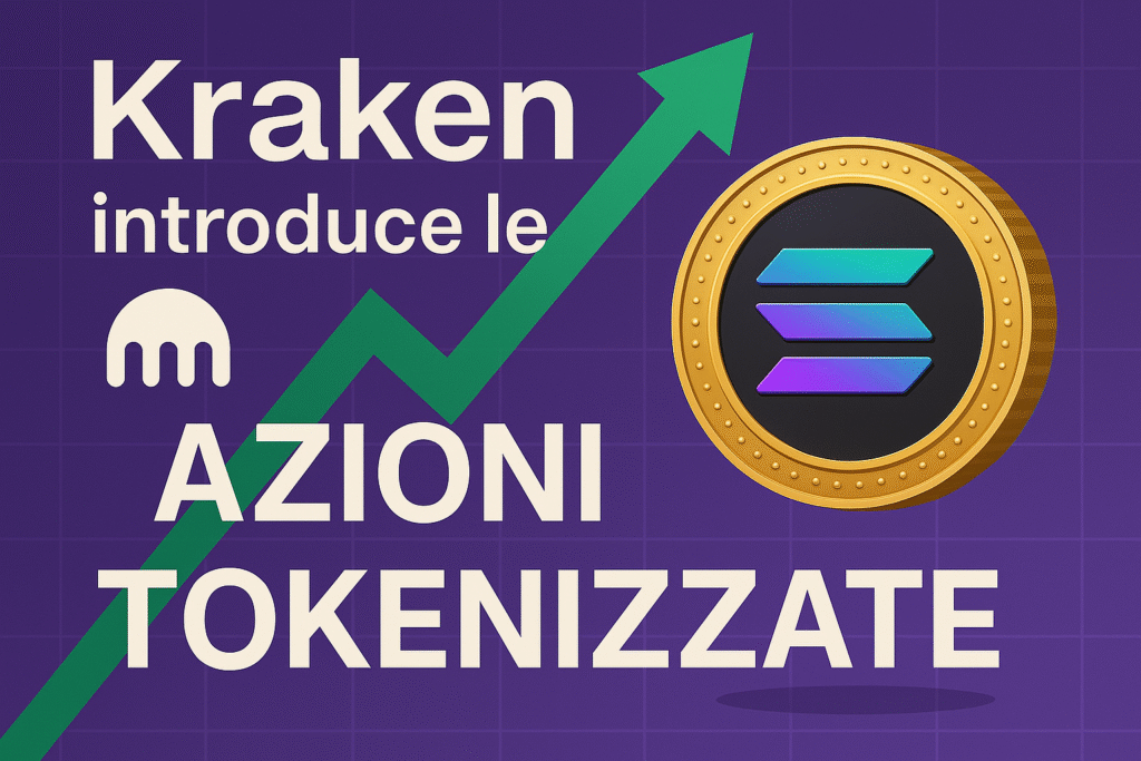 Kraken introduce le azioni tokenizzate: rivoluzione nel trading su Solana e DeFi