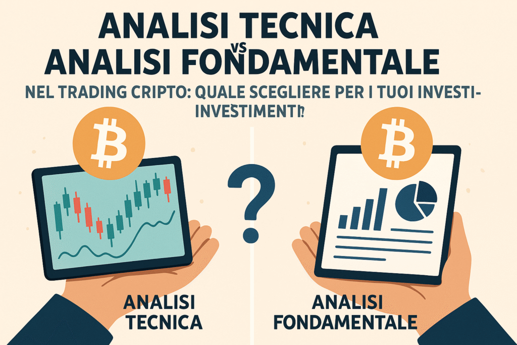 Analisi Tecnica vs. Analisi Fondamentale nel Trading Cripto: Quale Scegliere per i Tuoi Investimenti?