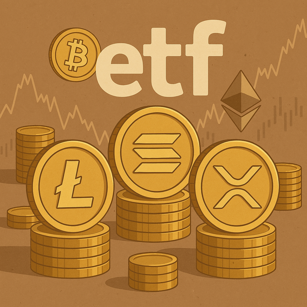 Prossimo ETF Crypto: Dopo Bitcoin ed Ethereum, Chi Sarà il Successore? L’Analisi su Litecoin, Solana e XRP