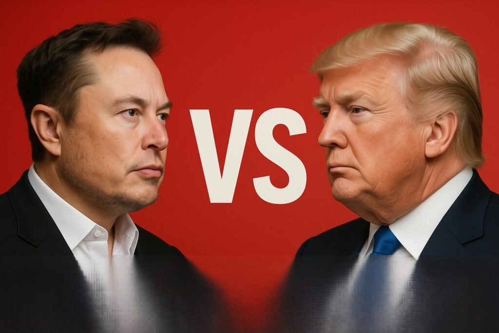 Elon Musk vs Donald Trump: La Guerra Sociale che è Costata 34 Miliardi in un Giorno